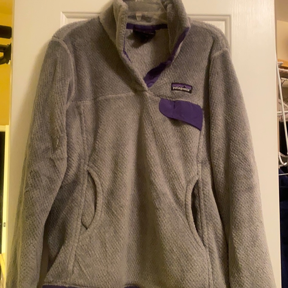 Patagonia pullover chenille jacket w pockets